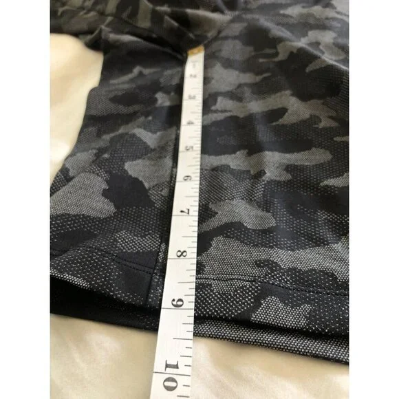 Lululemon Men's Pace Breaker Lined 9" Short M Black Camo Running Athleisure Gym - Picture 9 of 10